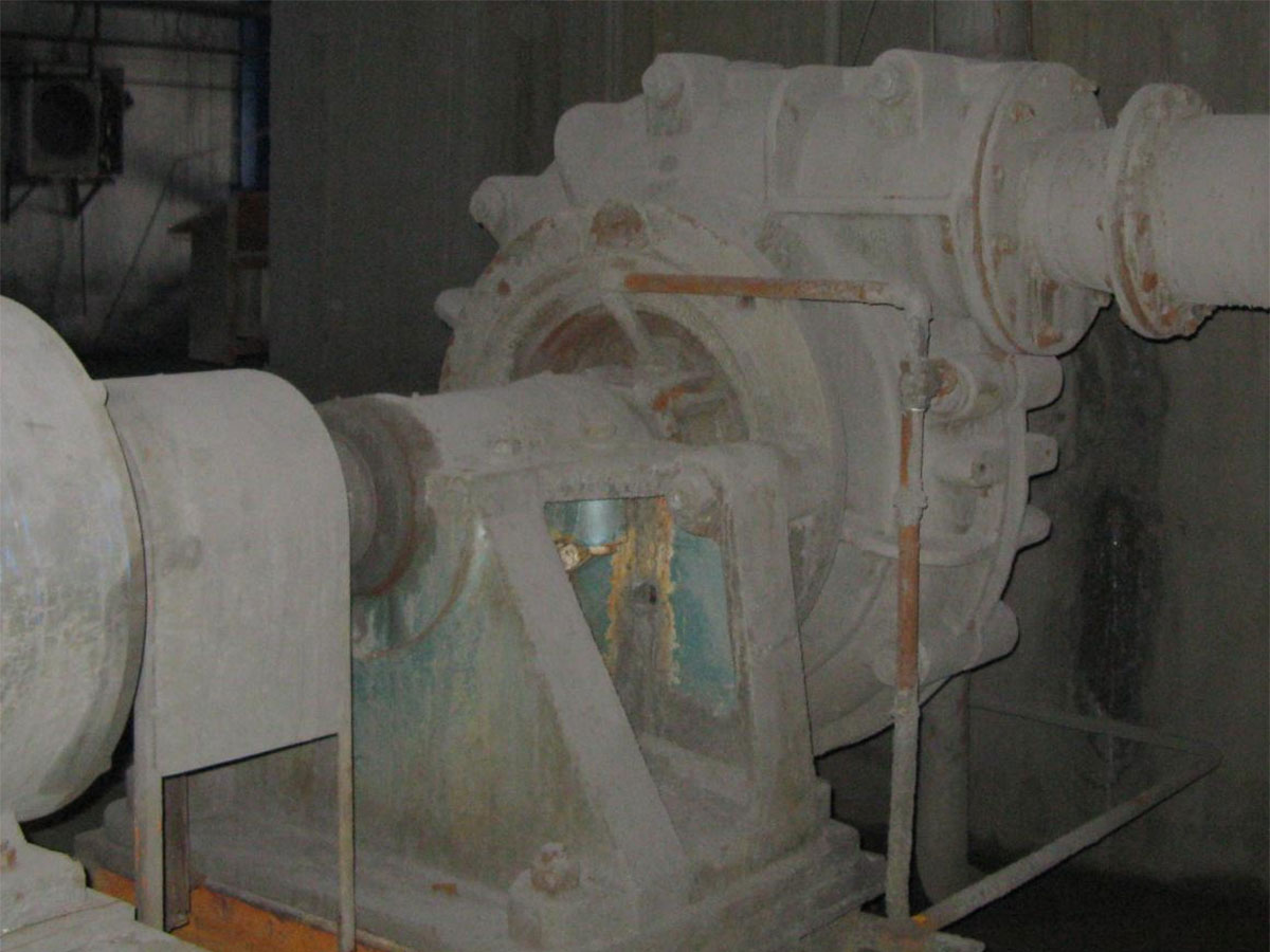 10-8ST-AH渣漿泵用在安徽某鐵礦的二段磨礦排礦工藝